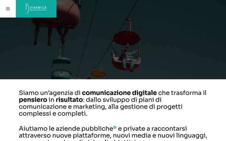 Captură de ecran a dinamicamedia.it