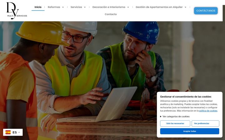 Screenshot of dinamicservicios.com
