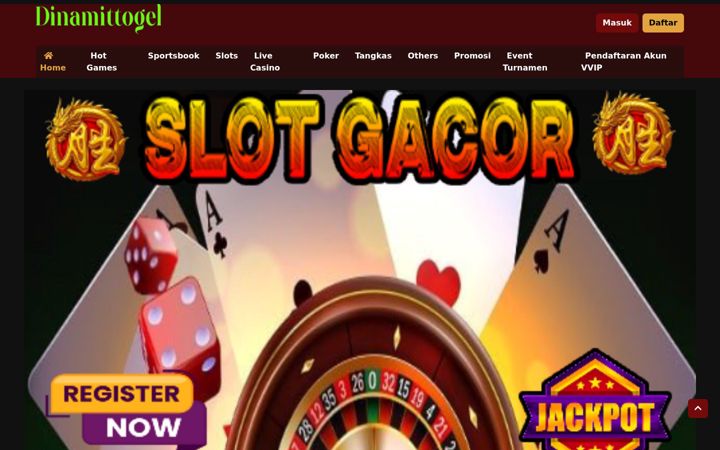Screenshot of dinamittogel.com