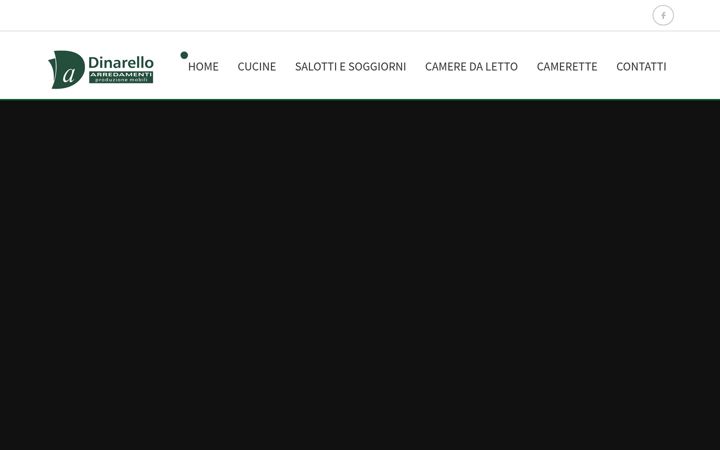 Screenshot of dinarelloarredamenti.it