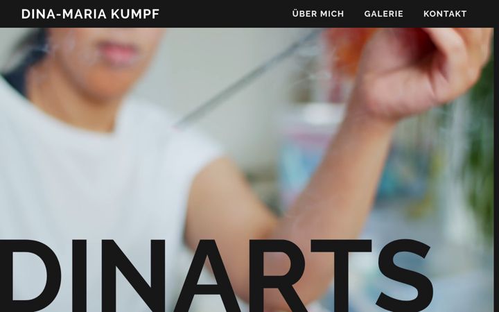 Screenshot of dinarts.de