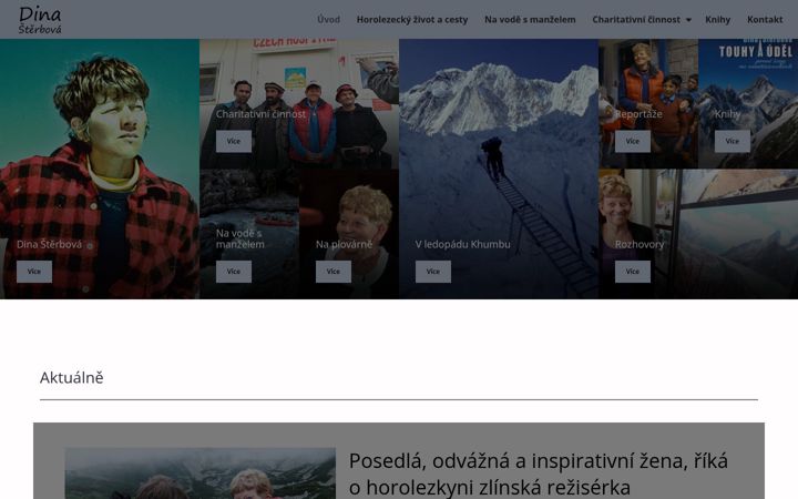 Screenshot ta' dinasterbova.cz