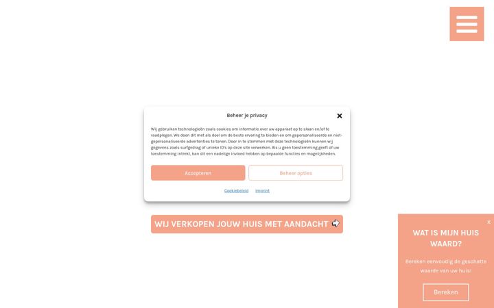 Zrzut ekranu dinaverkoopt.nl