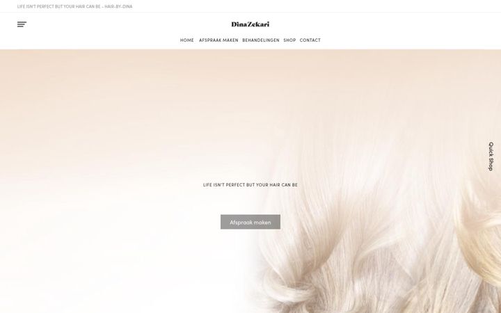 Screenshot of dinazekari.com