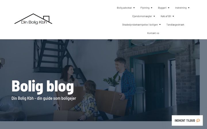 Screenshot stránky dinboligkbh.dk