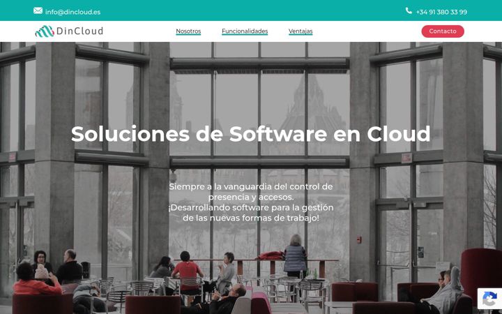 Zrzut ekranu dincloud.es