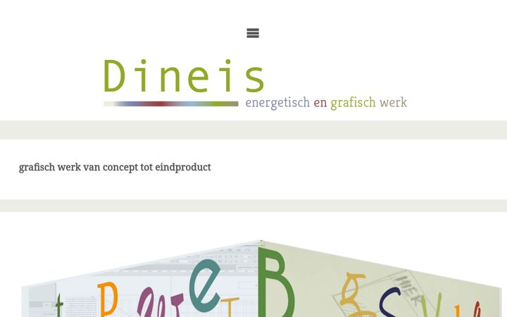 Snímek obrazovky dineis.nl