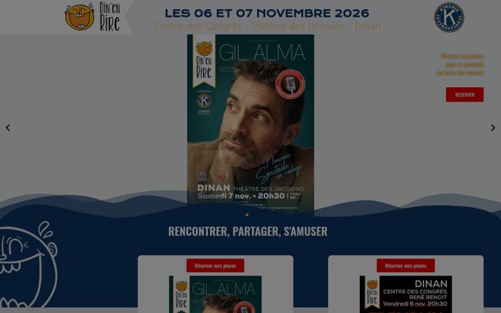 Ekrānuzņēmums no dinenrire.fr