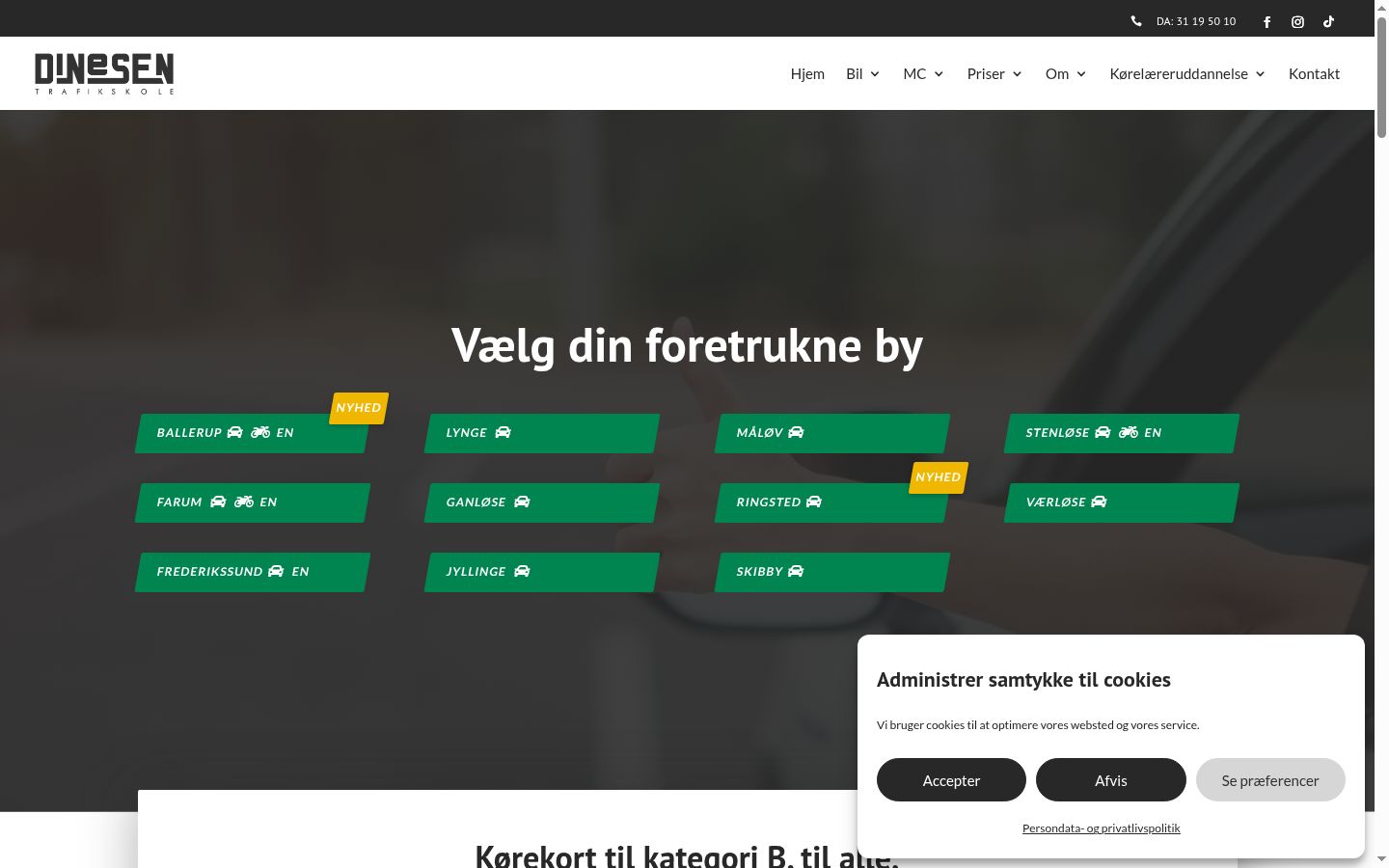 Sutikimo reklamjuostės, rodytos prieš bet kokią sąveiką, ekrano kopija