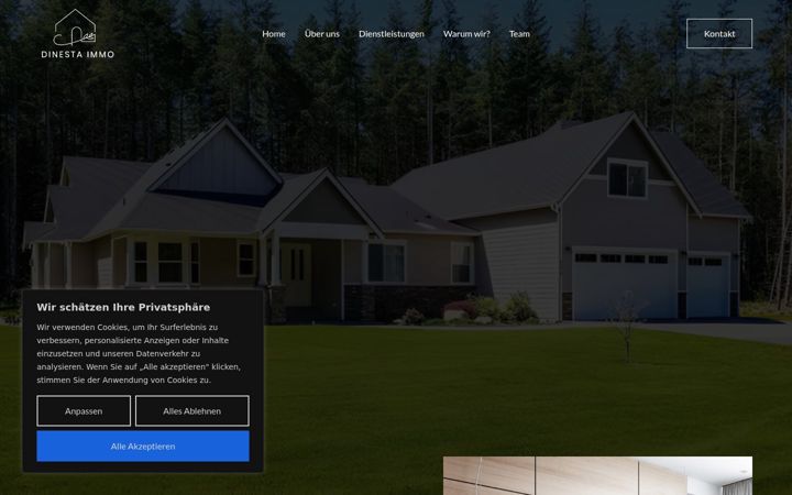 Screenshot of dinesta.ch