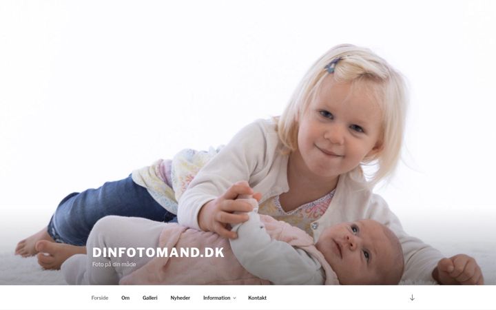 Screenshot of dinfotomand.dk
