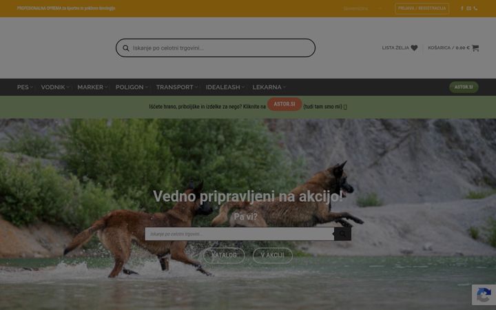 Screenshot ta' dingogear.si