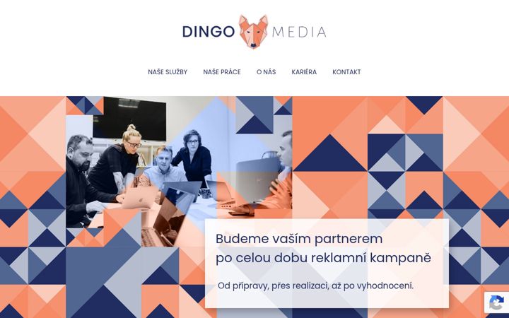 Screenshot ta' dingomedia.cz