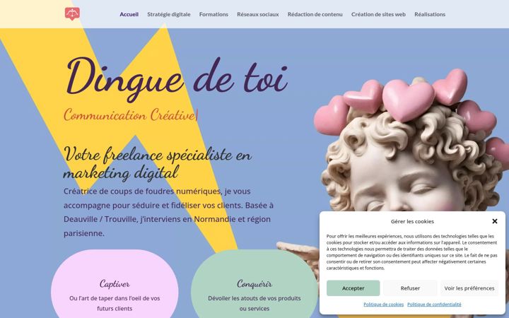 Zrzut ekranu dinguedetoi.fr