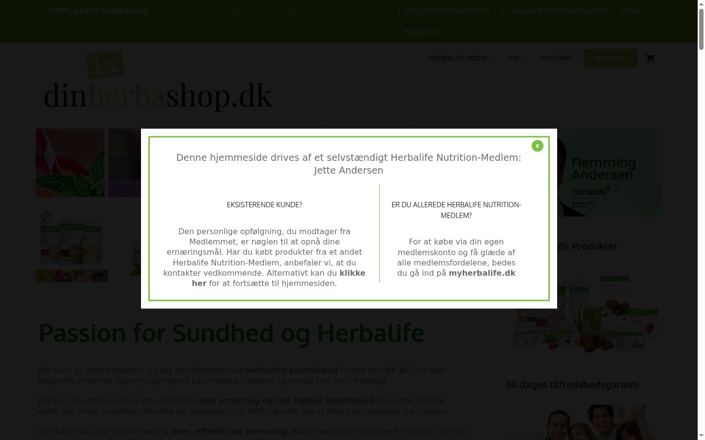 Screenshot des Einwilligungsbanners vor jeglicher Interaktion