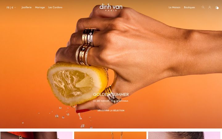 Screenshot of dinhvan.com