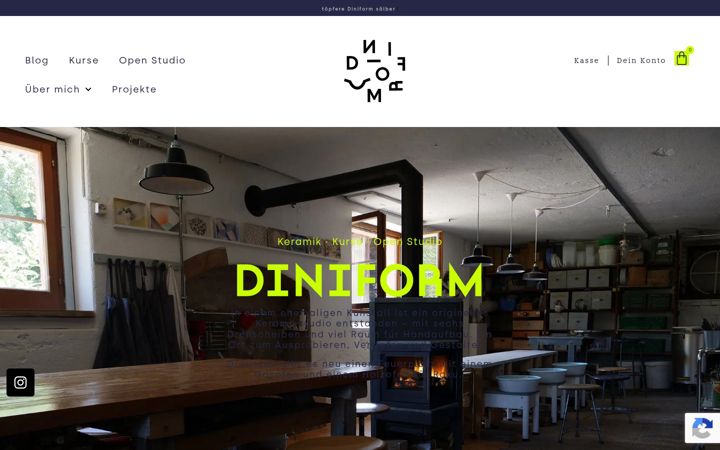 Screenshot of diniform.ch