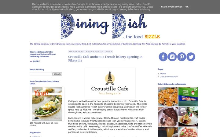 Ekrānuzņēmums no diningdish.net