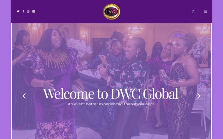 Screenshot of diningwithchrist.org