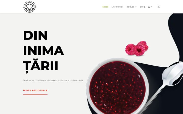 Skärmbild av dininimatarii.ro