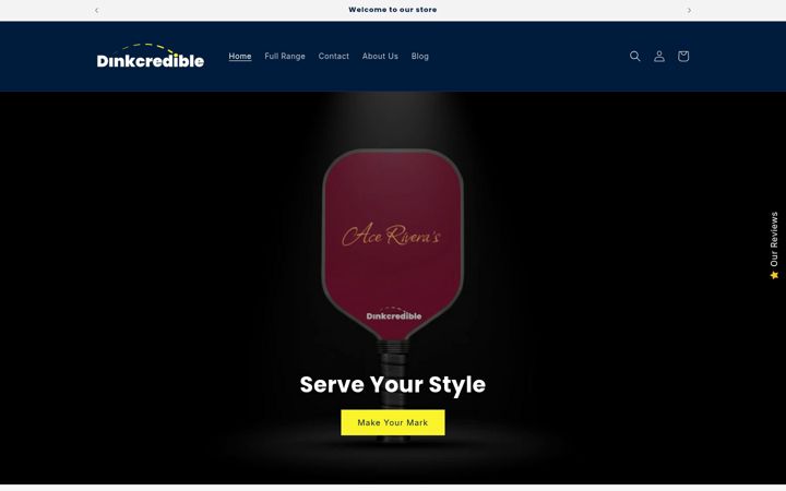 Posnetek zaslona dinkcredible.com.au