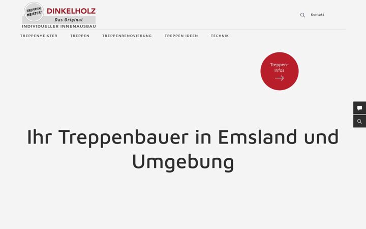 Screenshot of dinkelholz-treppenmeister.de