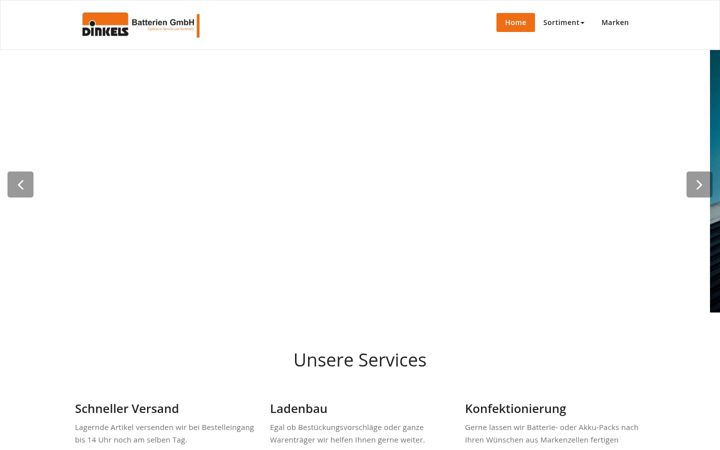Screenshot of dinkels-batterien-gmbh.de