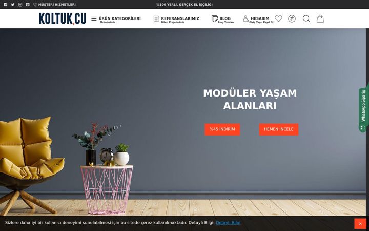 Екранна снимка на dinlenmekoltugu.com.tr