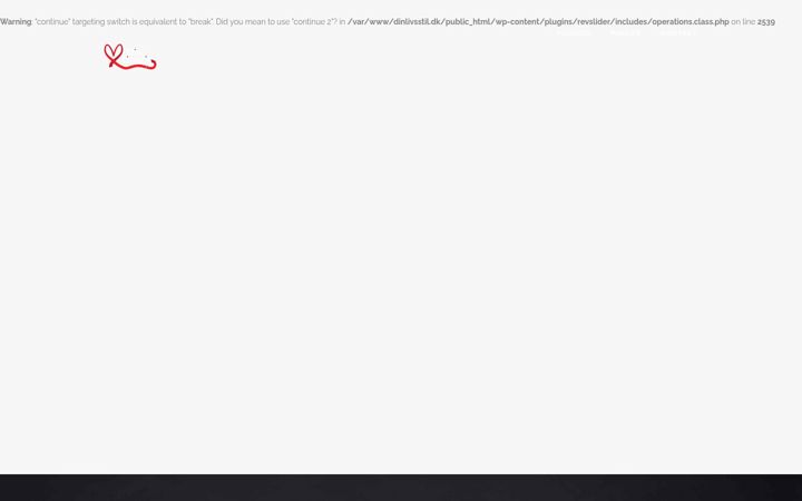 Screenshot of dinlivsstil.dk