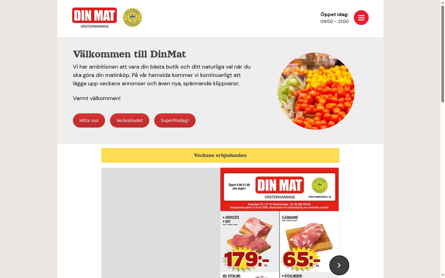 Screenshot des Einwilligungsbanners vor jeglicher Interaktion