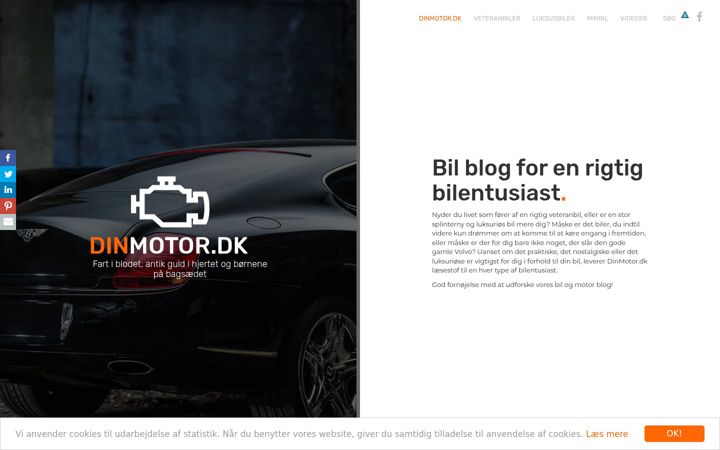 Screenshot of dinmotor.dk