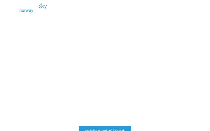 Screenshot ta' dinnerinthesky.no