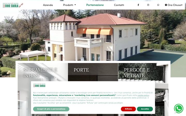 Screenshot of dinocaiola.com