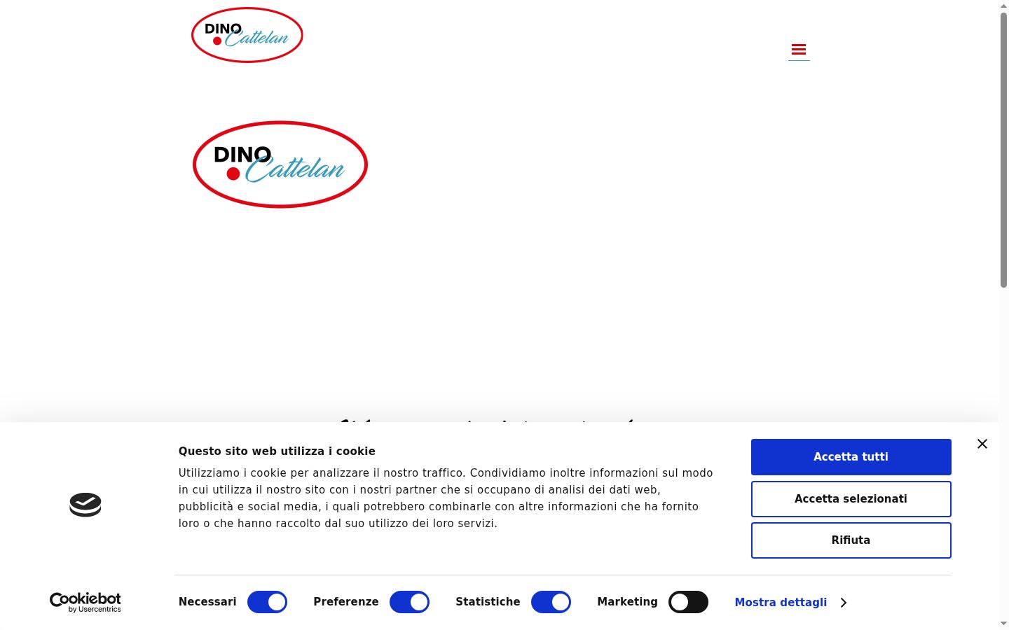 Captura de ecrã do banner de consentimento apresentado antes de qualquer interação