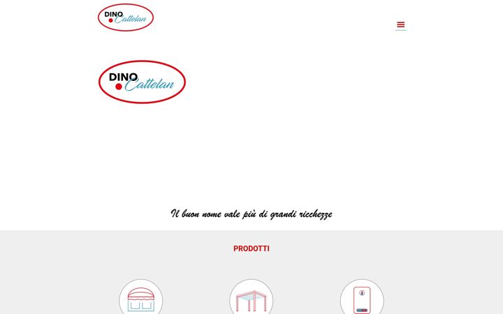 Screenshot of dinocattelan.it