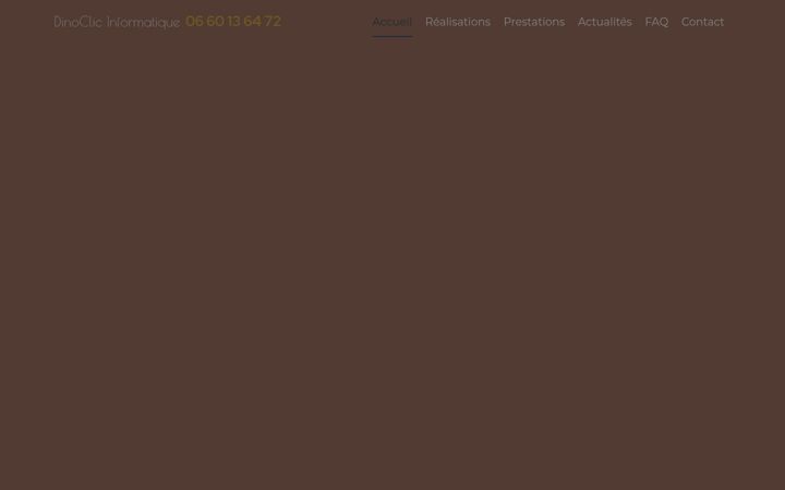 Zrzut ekranu dinoclic-informatique.fr