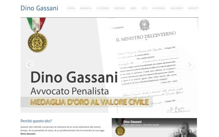 Zrzut ekranu dinogassani.it
