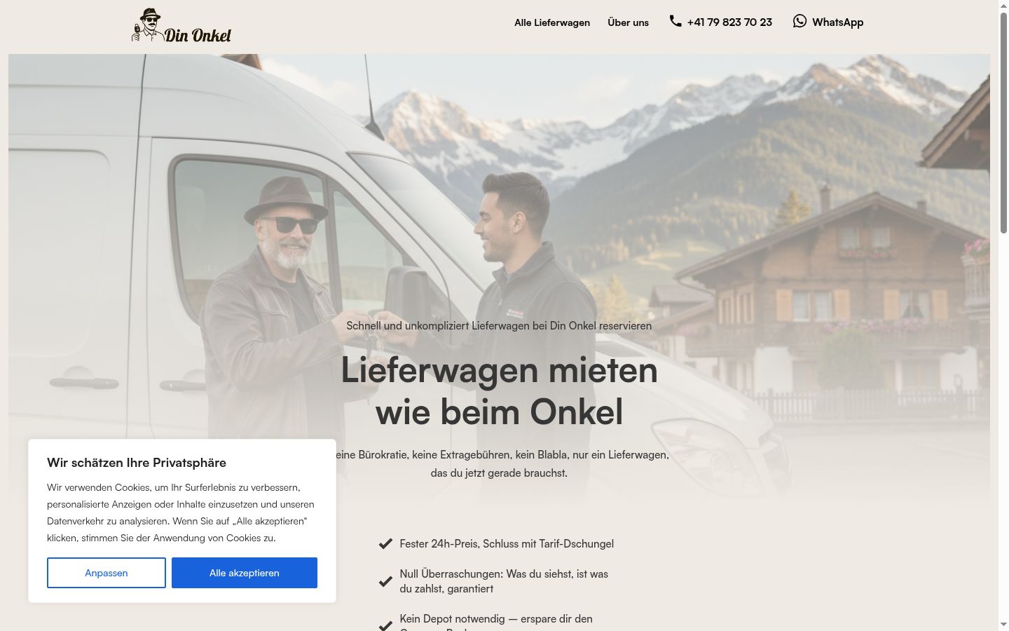 Screenshot tal-banner tal-kunsens muri qabel kwalunkwe interazzjoni