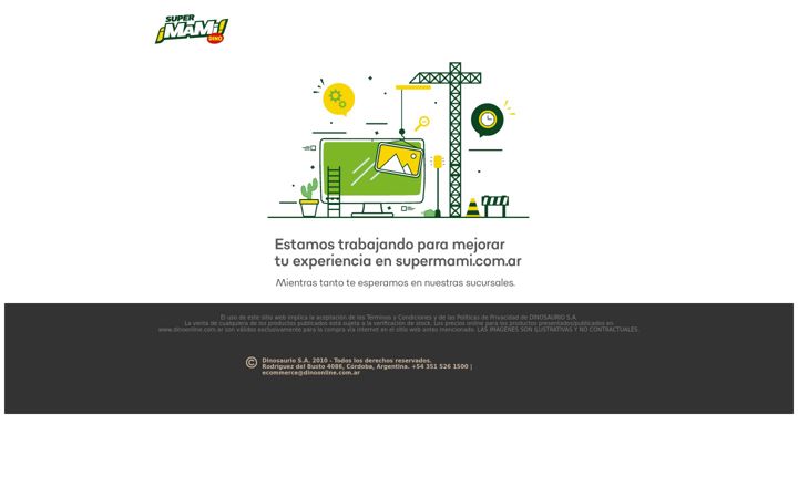 Captura de ecrã de dinoonline.com.ar