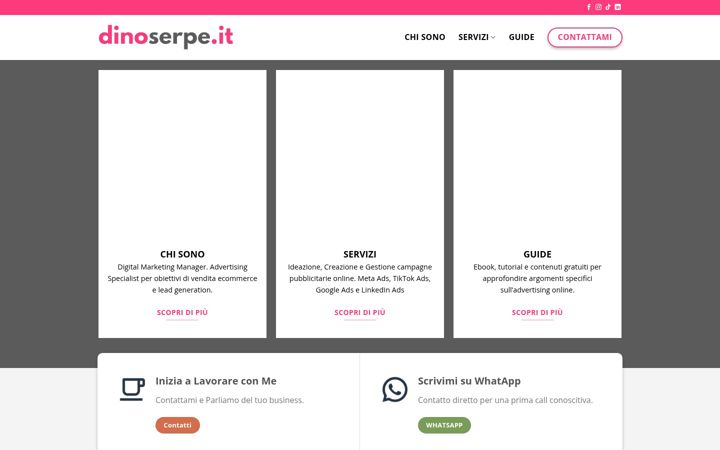 Screenshot of dinoserpe.it