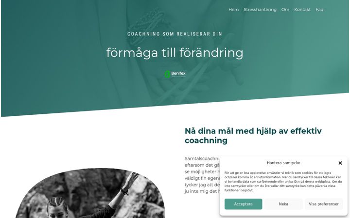 Snímek obrazovky dinpotential.se