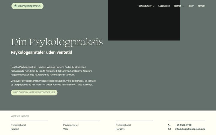 Captura de pantalla de dinpsykologpraksis.dk