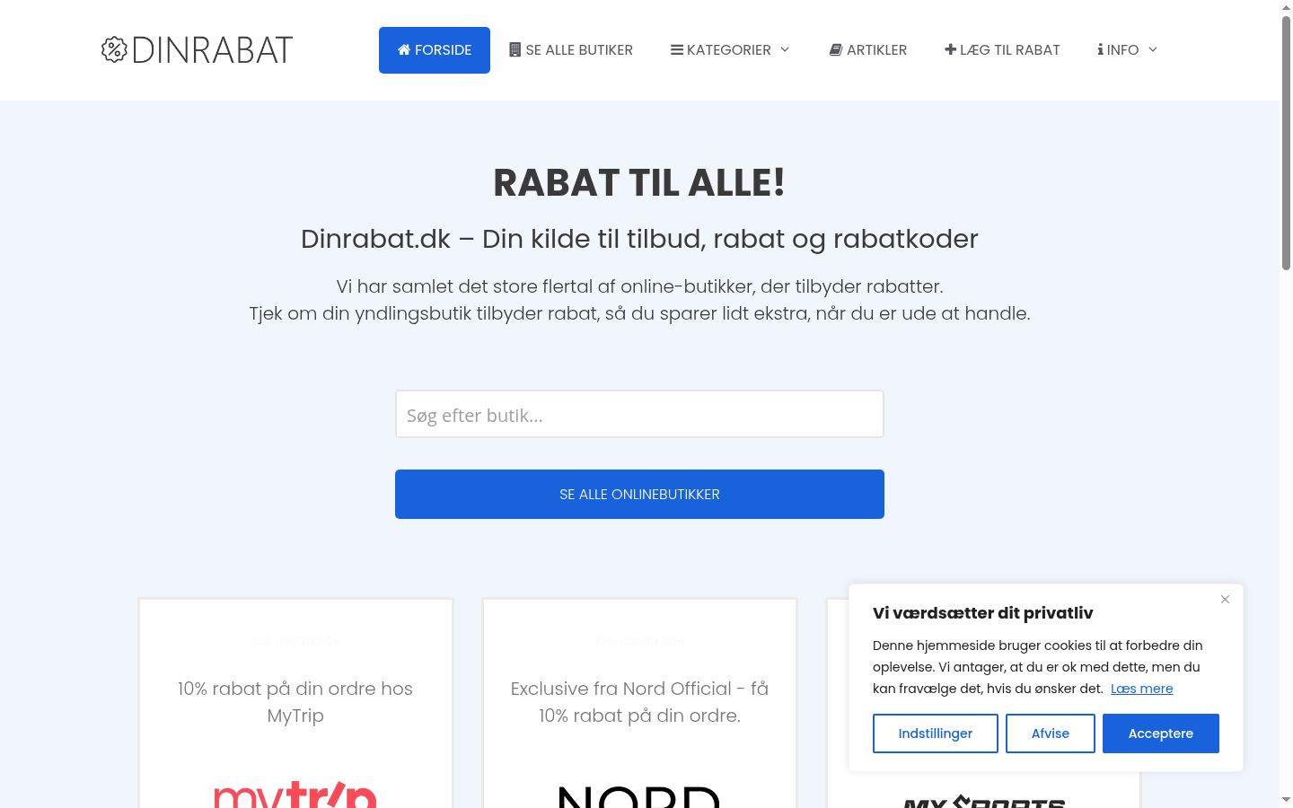 Ekraanipilt nõusolekubännerist, mida näidati enne mis tahes suhtlust