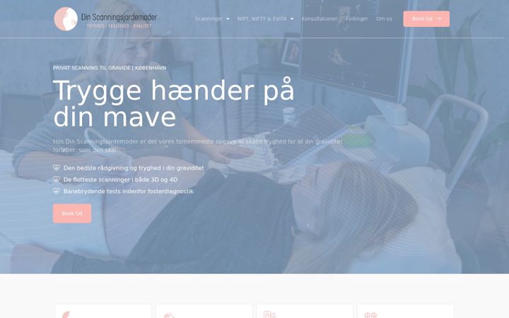 Captura de pantalla de dinscanningsjordemoder.dk