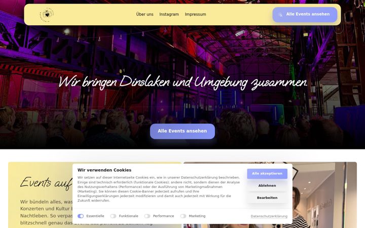 Screenshot of dinslaken-reporterin.de