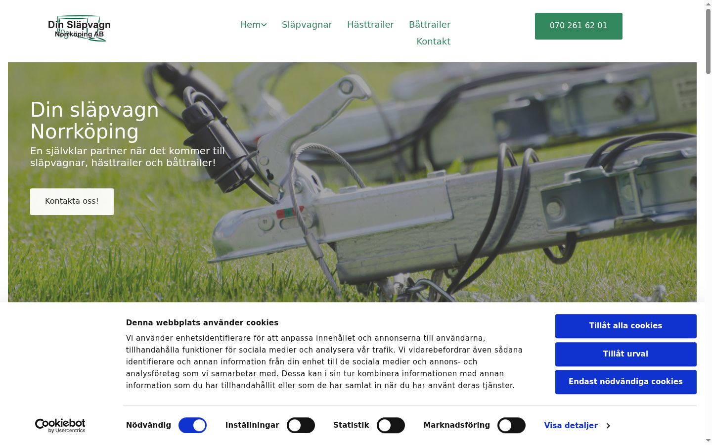 Screenshot tal-banner tal-kunsens muri qabel kwalunkwe interazzjoni