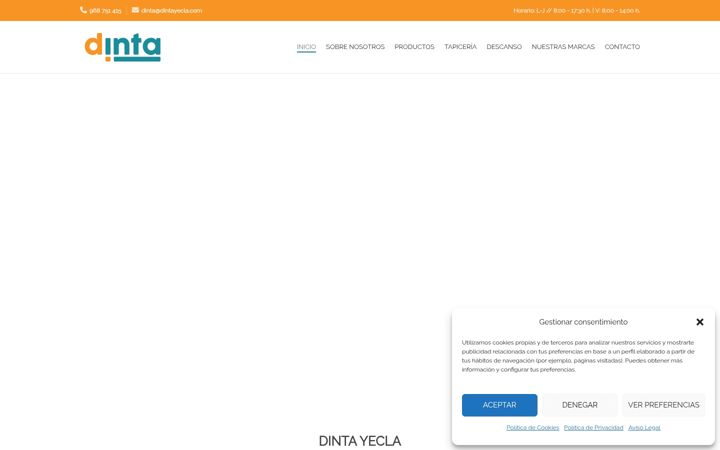 Screenshot of dintayecla.com