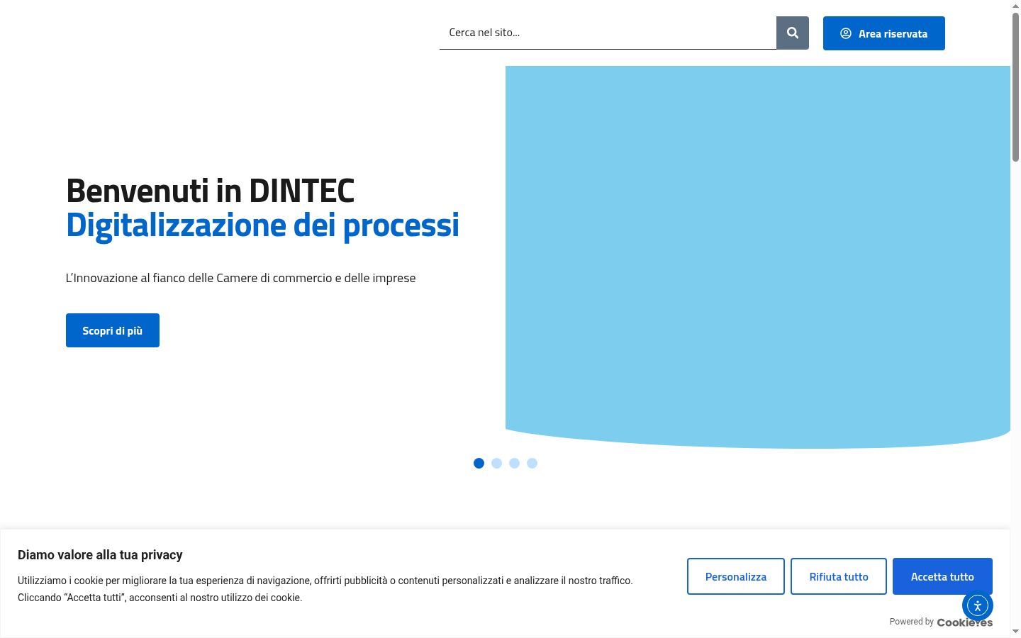 Sutikimo reklamjuostės, rodytos prieš bet kokią sąveiką, ekrano kopija