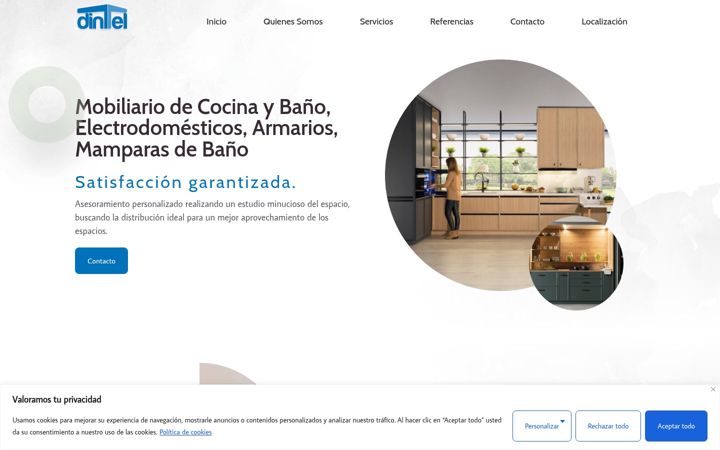 Screenshot of dintelhuesca.com