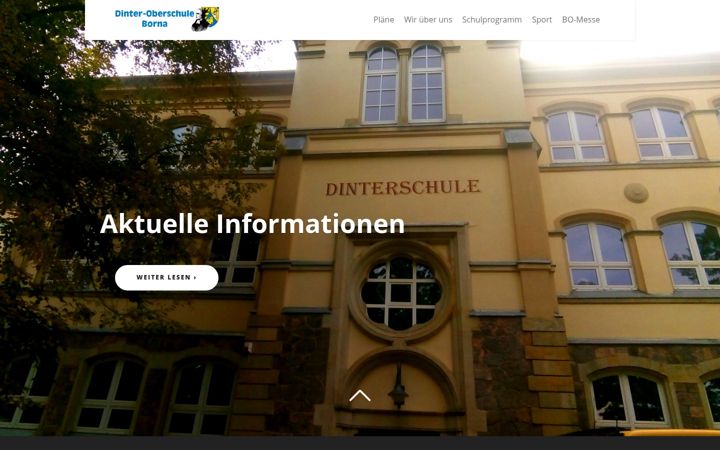 Screenshot of dinter-schule.de